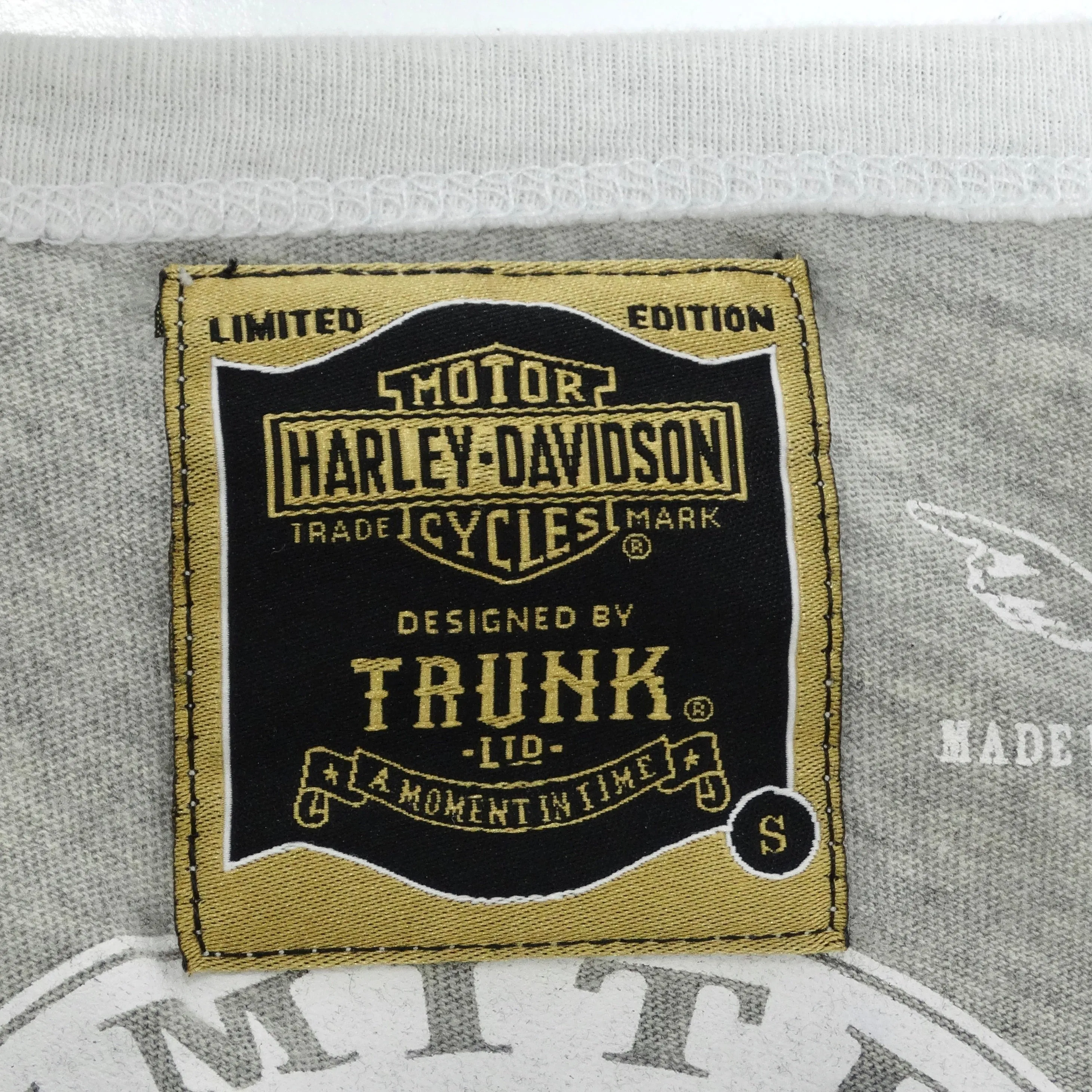 1990s Harley Davidson Baseball Tee