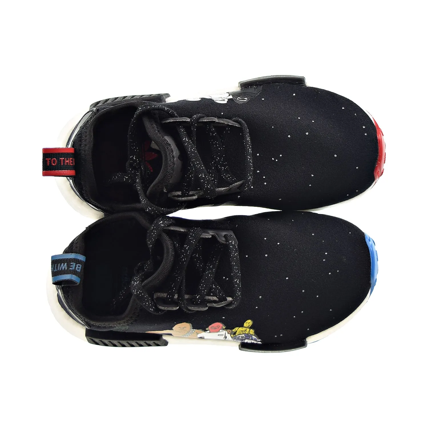 Adidas NMD_R1 "Star Wars" Little Kids' Shoes Core Black-Cloud White
