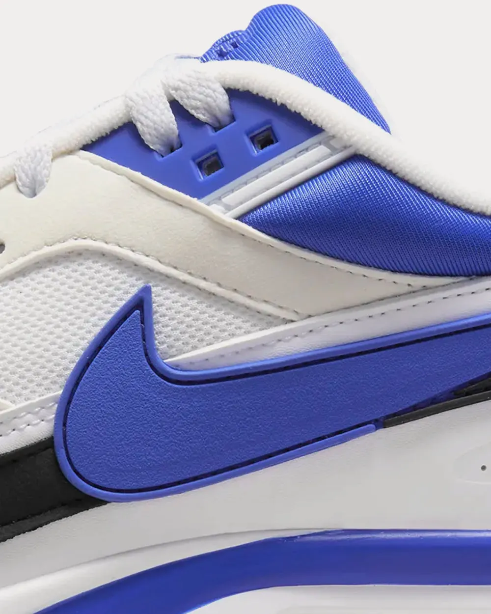 Air Max BW White / Persian Violet / Black Low Top Sneakers