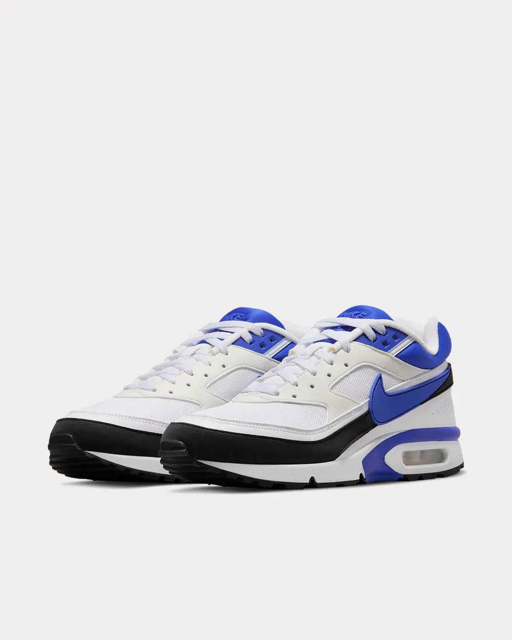 Air Max BW White / Persian Violet / Black Low Top Sneakers