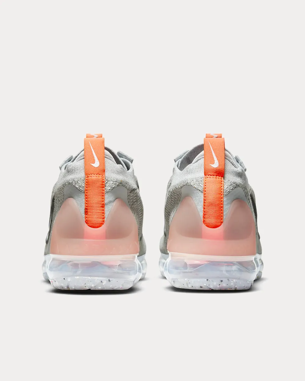 Air VaporMax 2021 FK Grey Fog / Bright Mango / Anthracite / White Low Top Sneakers