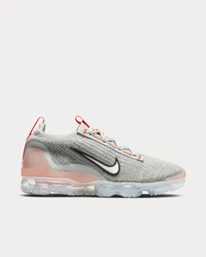 Air VaporMax 2021 FK Grey Fog / Bright Mango / Anthracite / White Low Top Sneakers