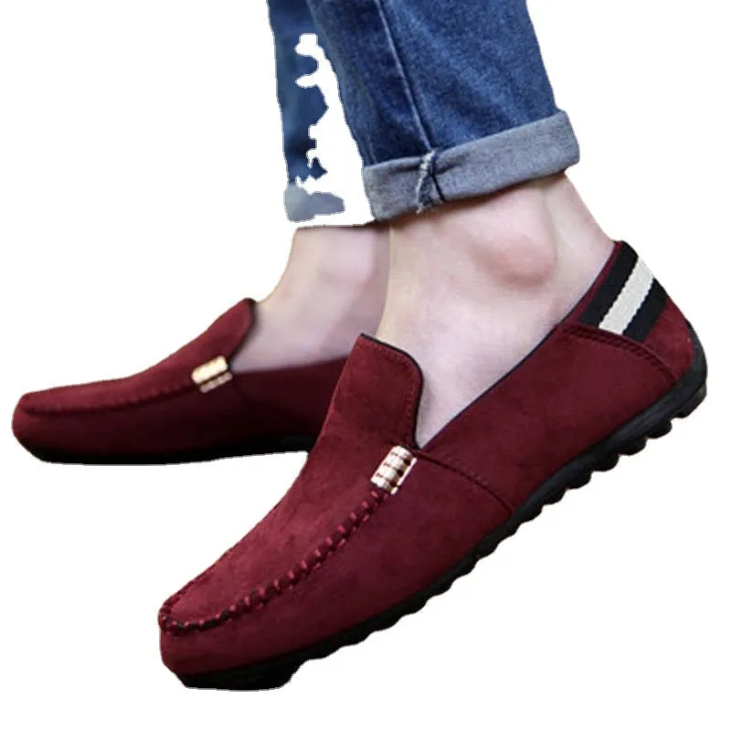 Aiyan bean shoes men's new casual shoes loafers spirit guy shoes Korean version trend Joker lazy shoes