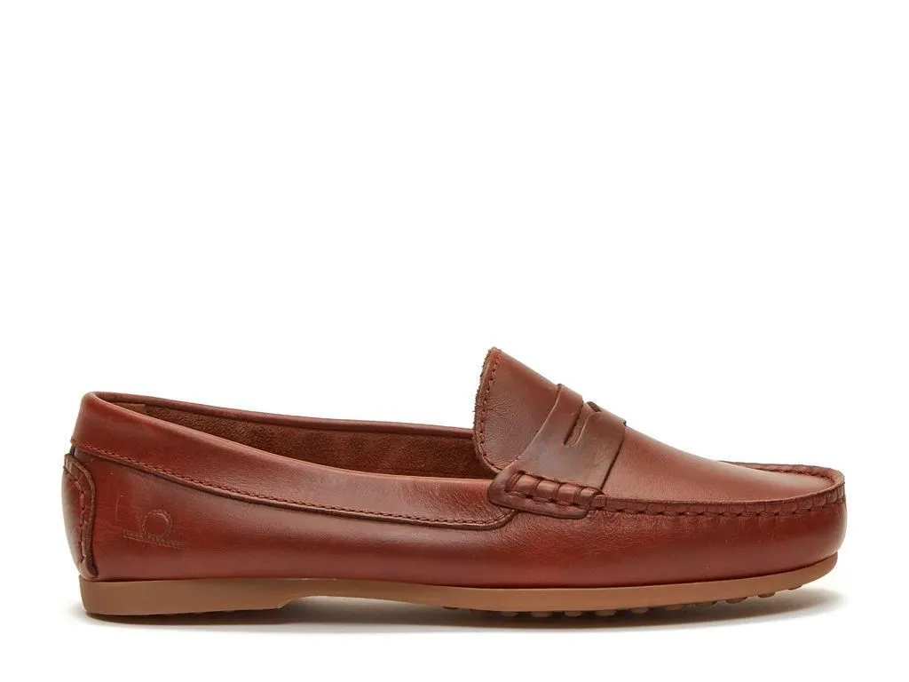 Chatham Women's Nusa Leather Driving Moccasins in 3 Colour Options 3 to 8