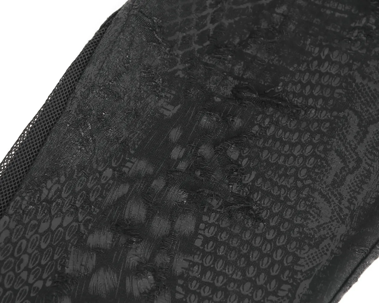 Chic Reptile Print Skinny Leggings with Chain for Women