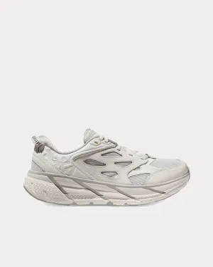Clifton L White / White Low Top Sneakers