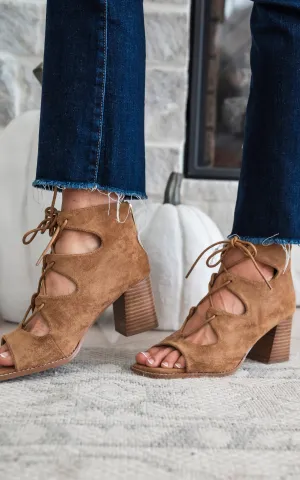 Corkys Wally Sandal in Camel - MODEL SHOES
