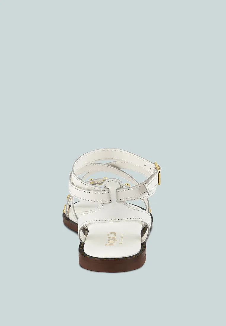 Corriane Studs Embellishment Strappy Sandals
