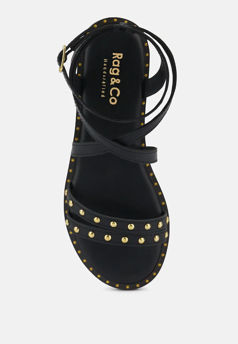 Corriane Studs Embellishment Strappy Sandals