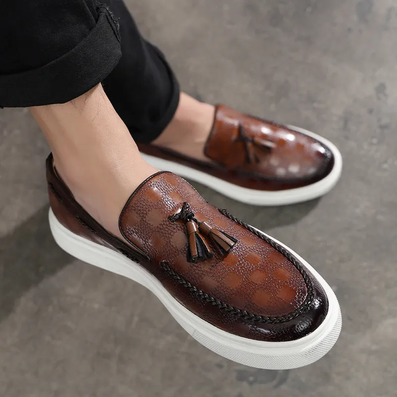 Doudou Shoes Men's Summer Breathable Loafers One-pedal Lazy Shoes Korean Version Versatile Foot Casual Shoes
