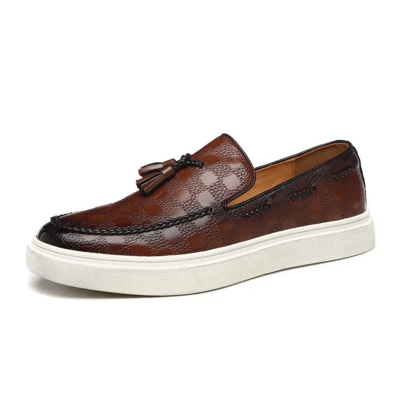 Doudou Shoes Men's Summer Breathable Loafers One-pedal Lazy Shoes Korean Version Versatile Foot Casual Shoes
