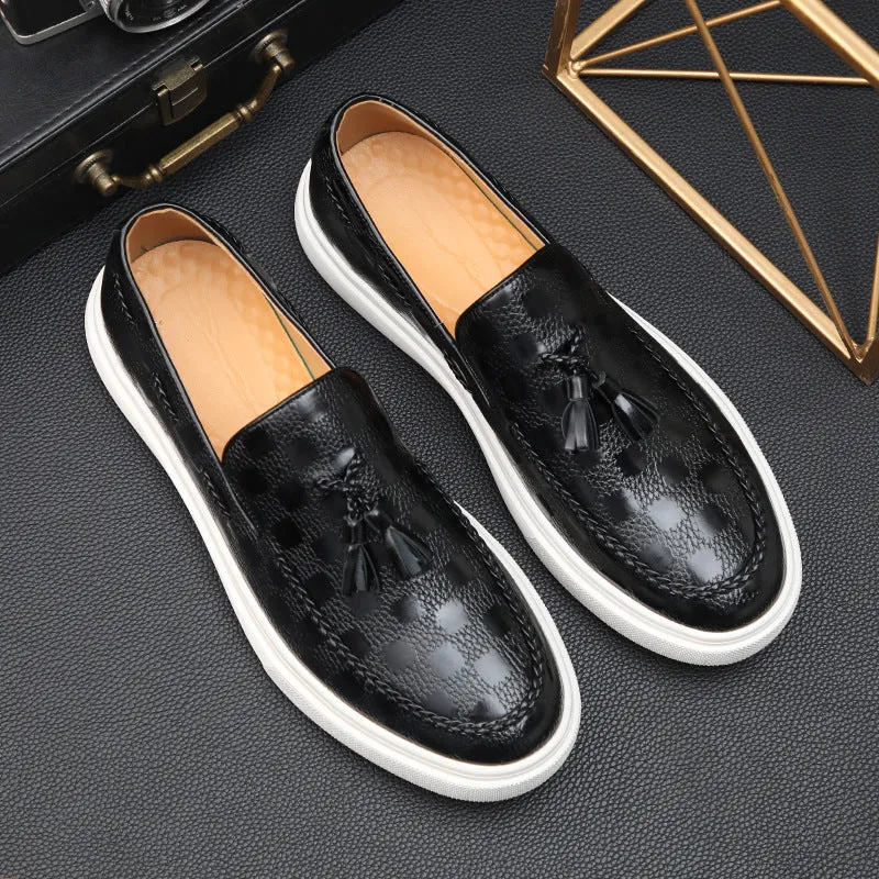 Doudou Shoes Men's Summer Breathable Loafers One-pedal Lazy Shoes Korean Version Versatile Foot Casual Shoes