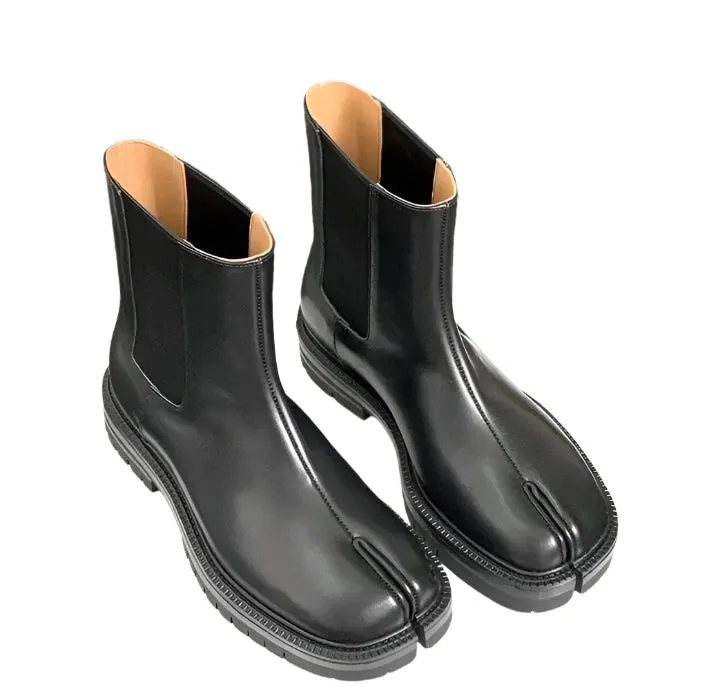 Ladies Moccasins Split Toe Boots