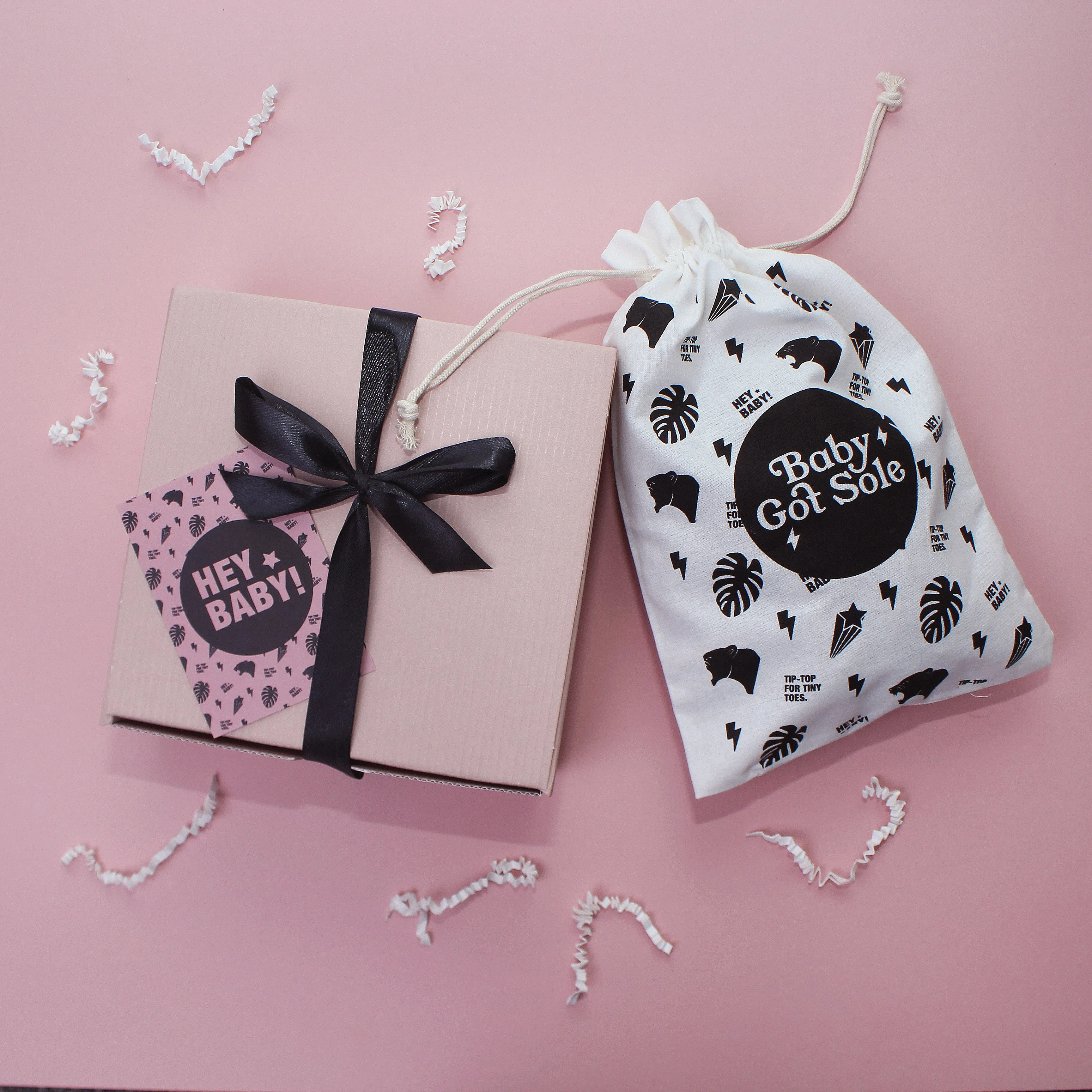 Leopard Lovers Tan Unisex New Baby Gift Set