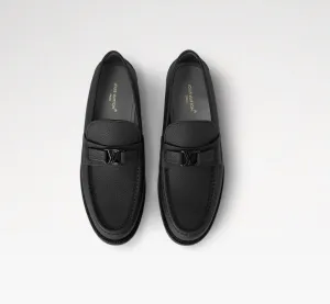 LV MAjor Loafer Grain Black