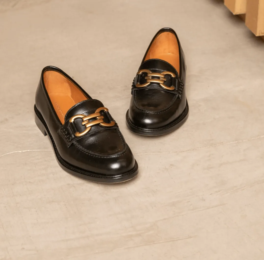 Maison Toufet Lyna Black Loafer