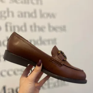 Maison Toufet Lyna Cognac Loafer