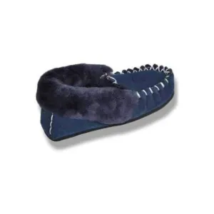 Merino Craft Moccasins  - Navy