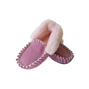 Merino Craft Moccasins  - Pink