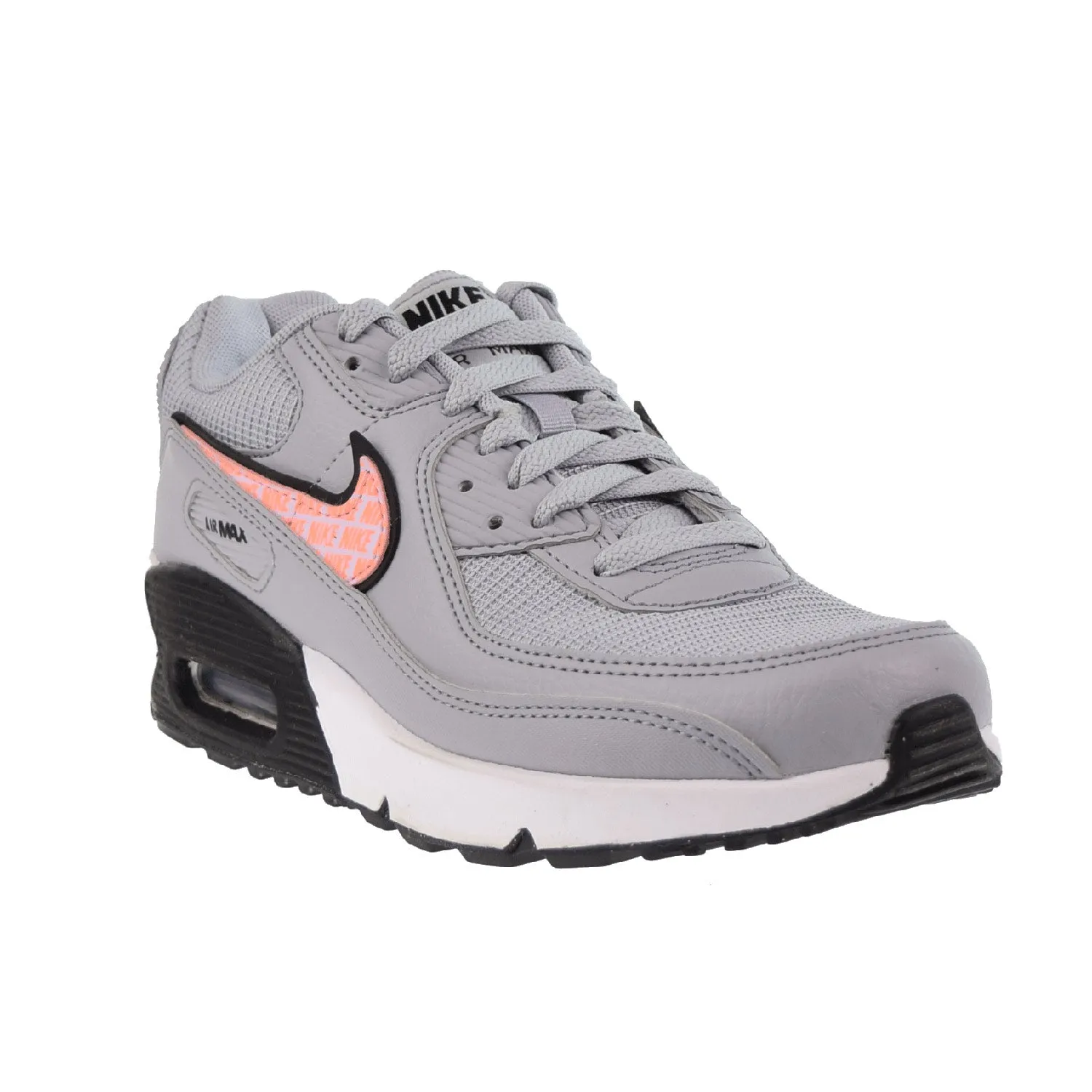 Nike Air Max 90 Next Nature (GS) Big Kids' Shoes Wolf Grey-Doll-Sunset Glowl