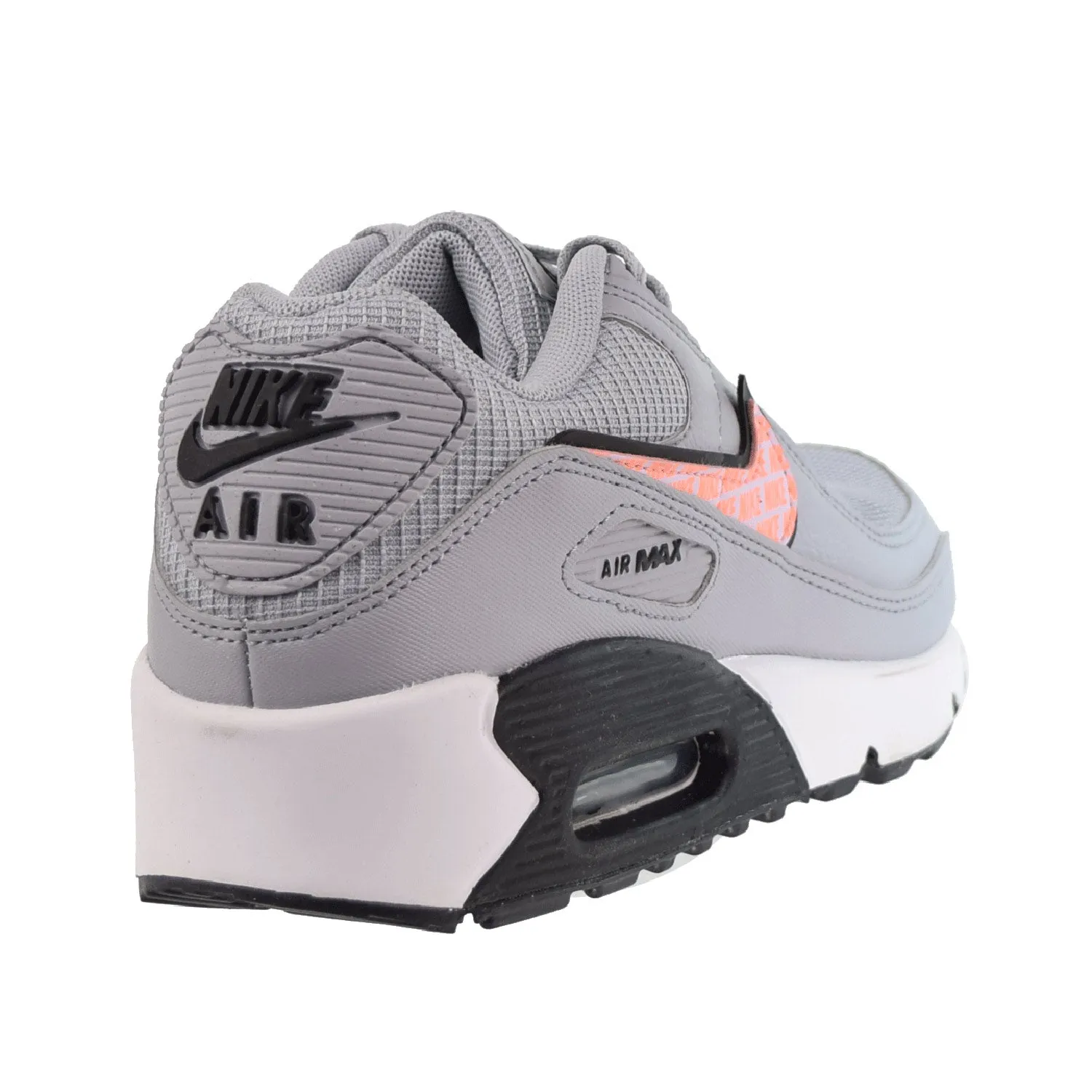 Nike Air Max 90 Next Nature (GS) Big Kids' Shoes Wolf Grey-Doll-Sunset Glowl