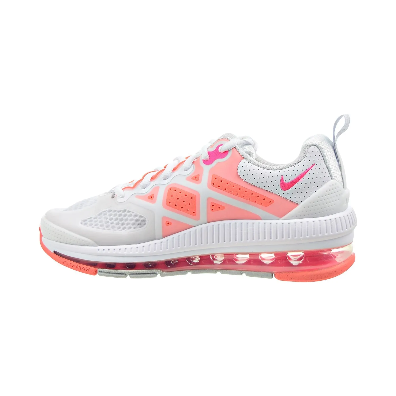 Nike Air Max Genome Women's Shoes White-Bright Mango-Hyper Pink