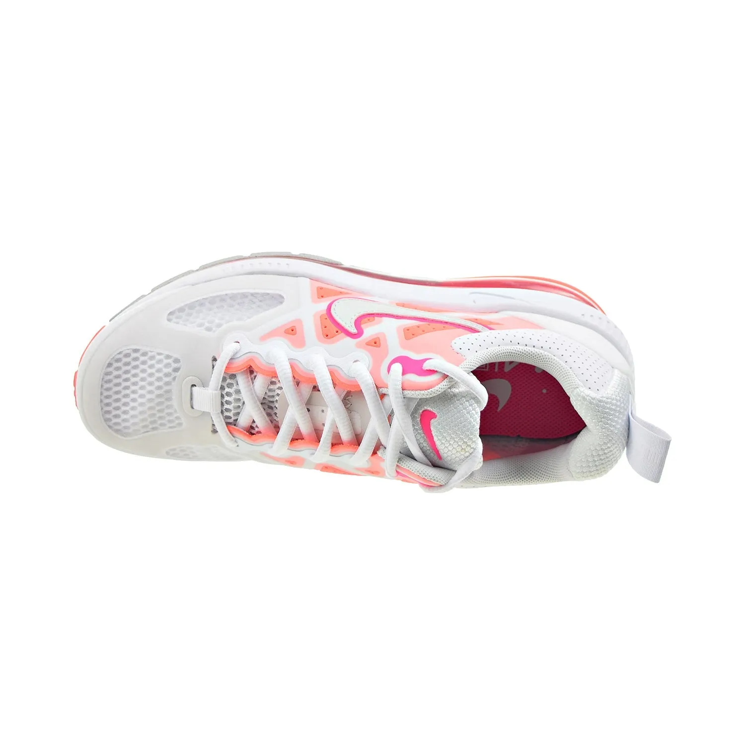 Nike Air Max Genome Women's Shoes White-Bright Mango-Hyper Pink