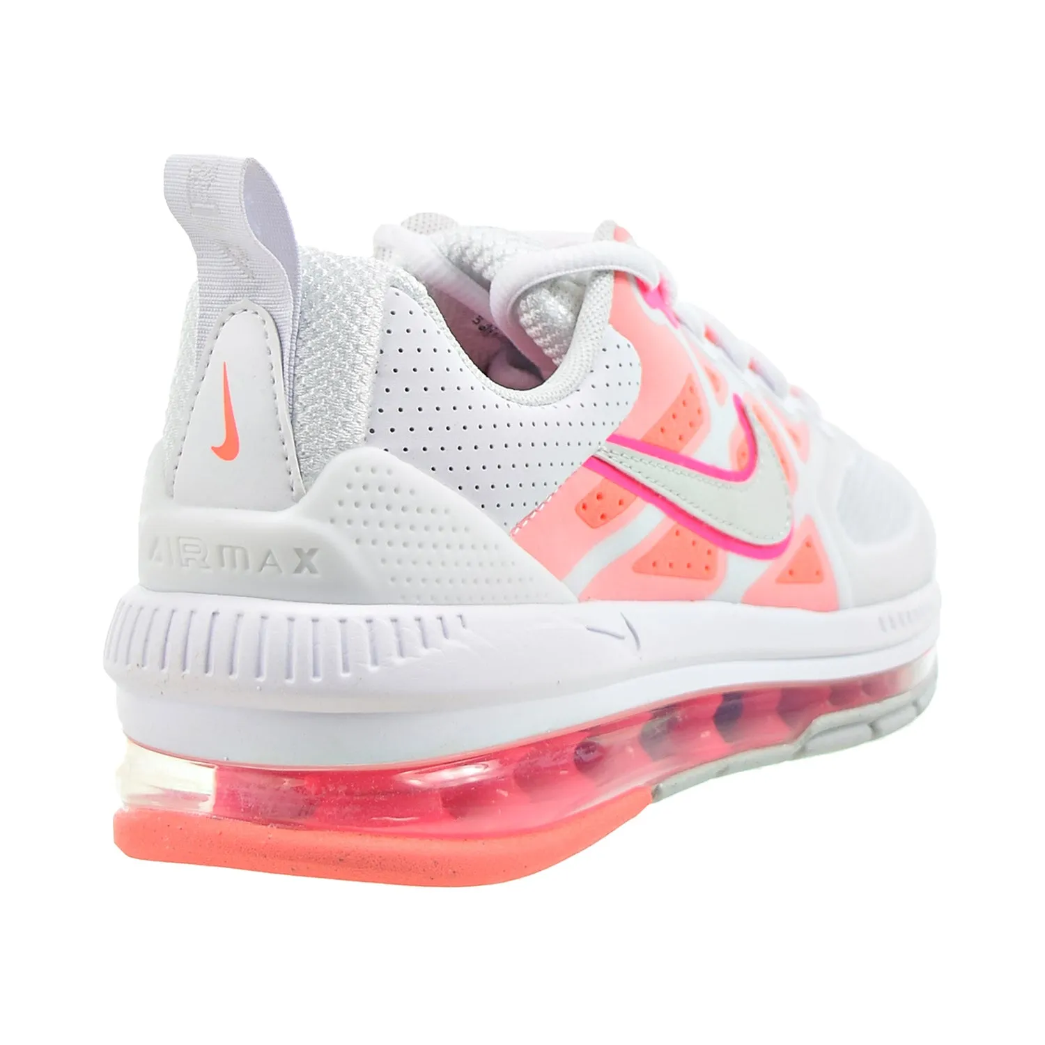 Nike Air Max Genome Women's Shoes White-Bright Mango-Hyper Pink