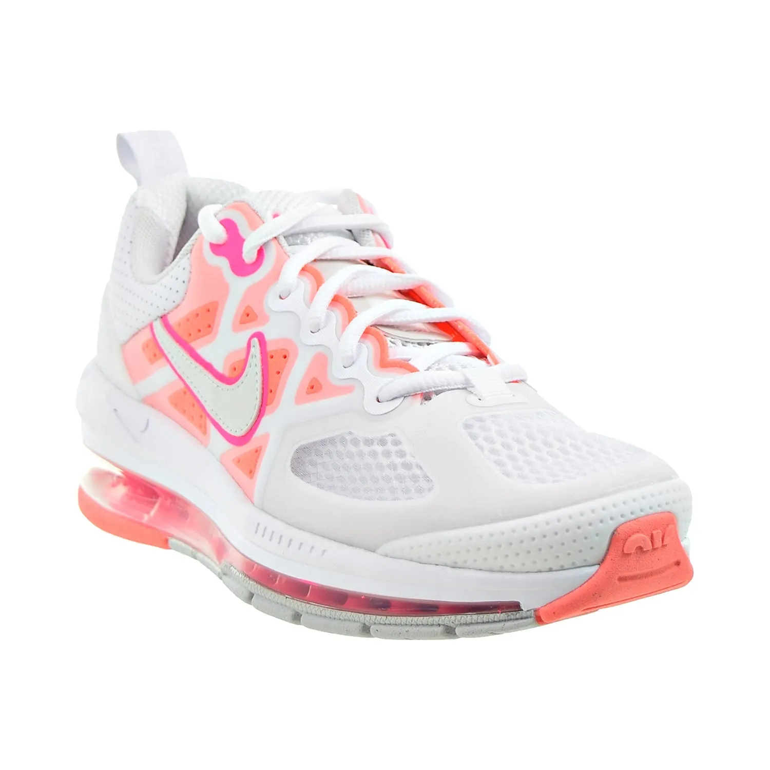 Nike Air Max Genome Women's Shoes White-Bright Mango-Hyper Pink