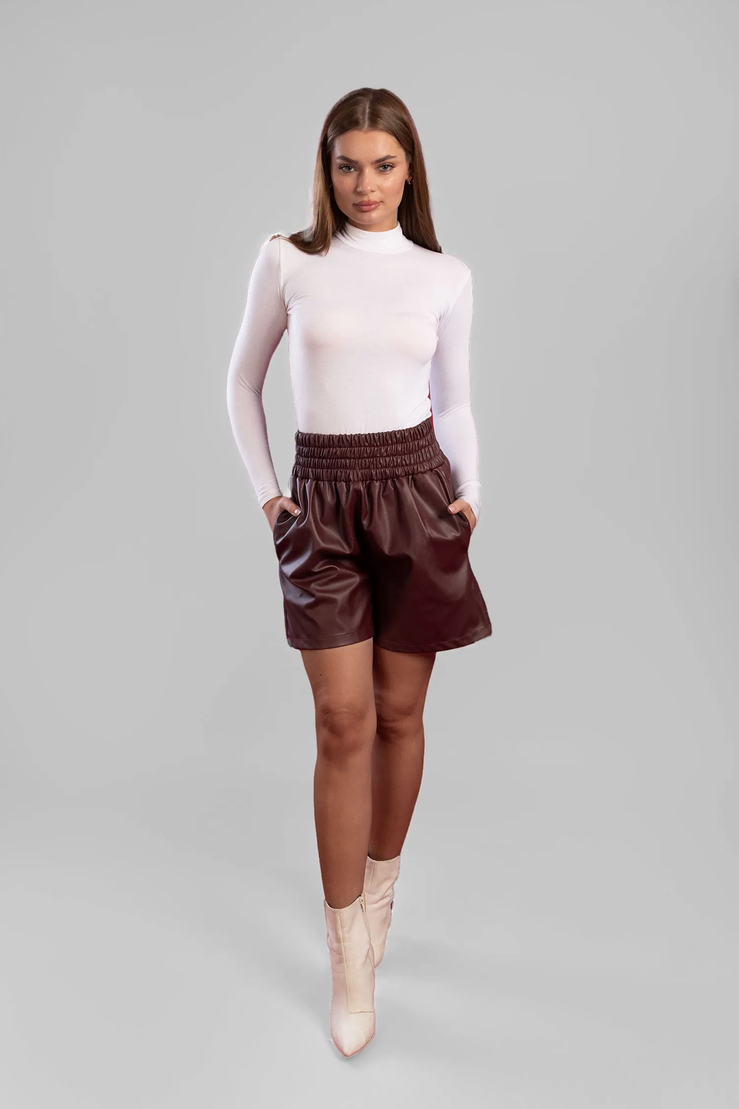 Party Leather Short - Mitcha Label