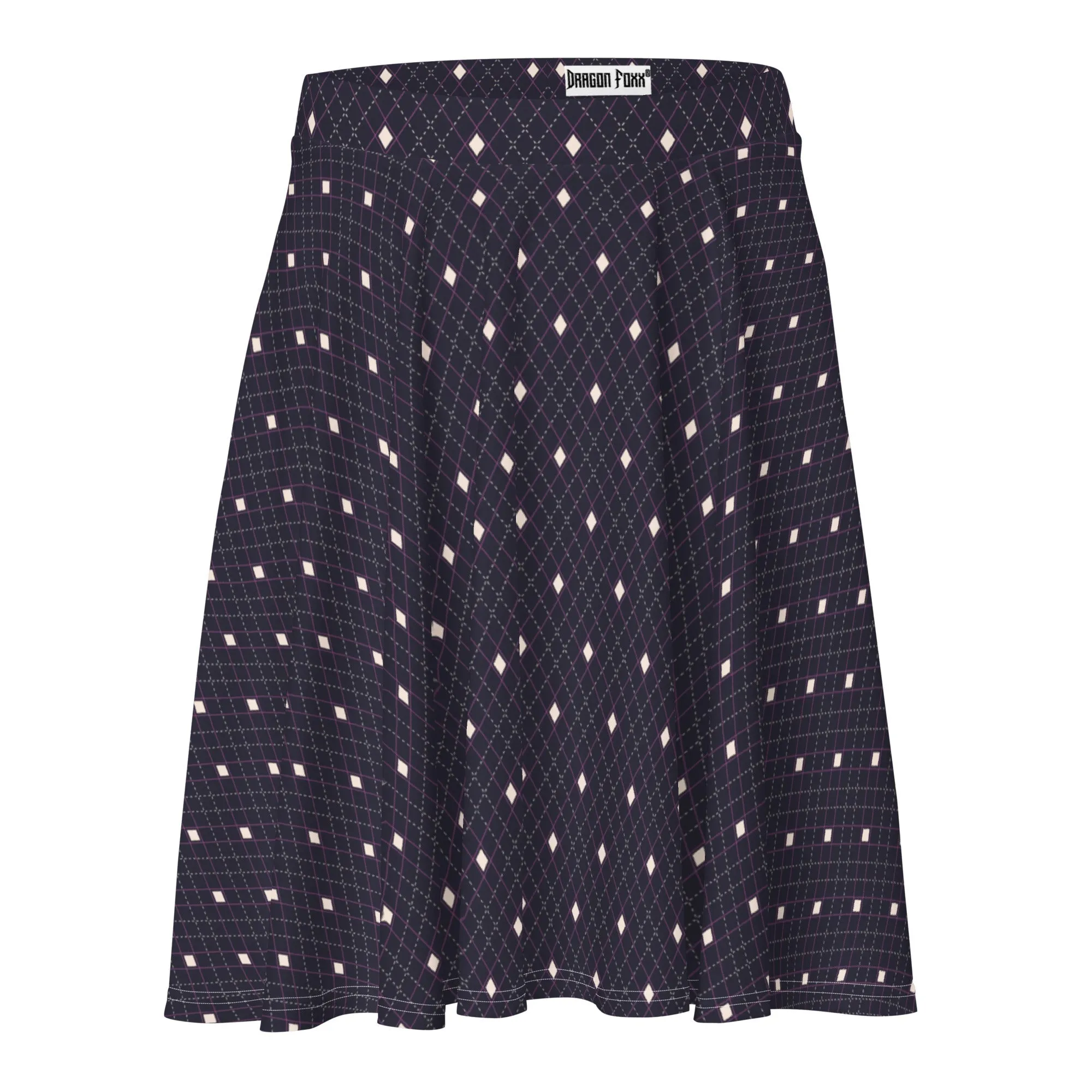 Pink Dragon Nexus Skater Skirt