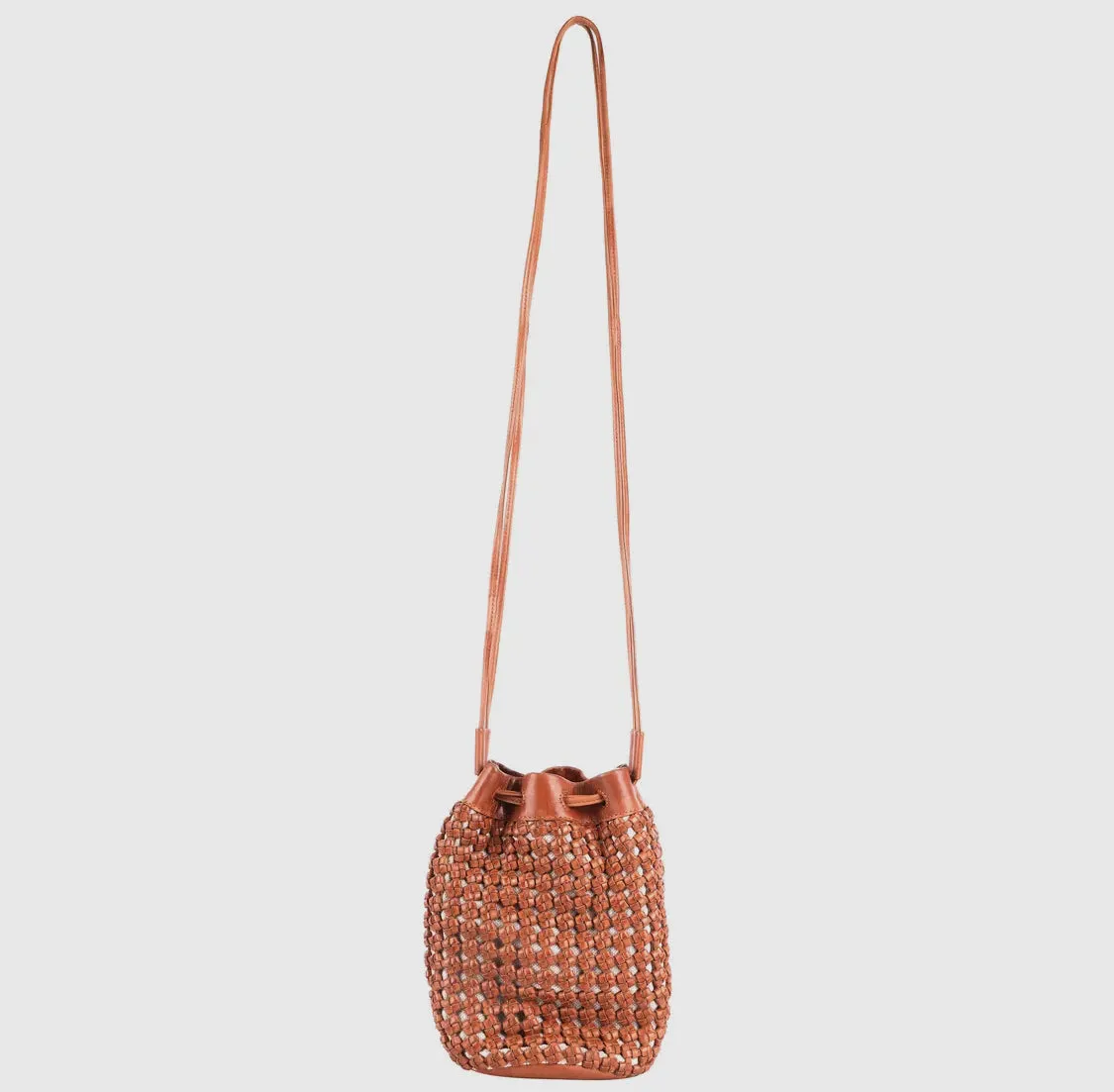 Saddle Handcrafted Leather Bucket Bag