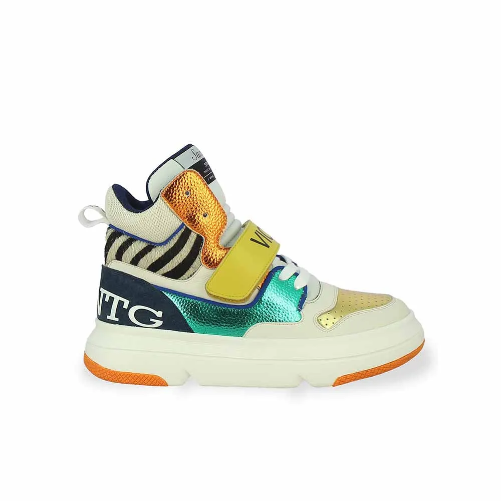 Saint G Multi Leather Handcrafted Sneakers