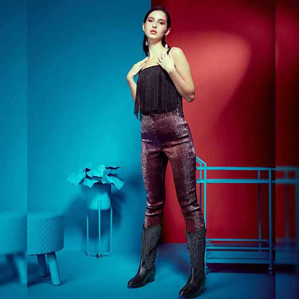 Saint G Stitched Black Leather Handcrafted Boots