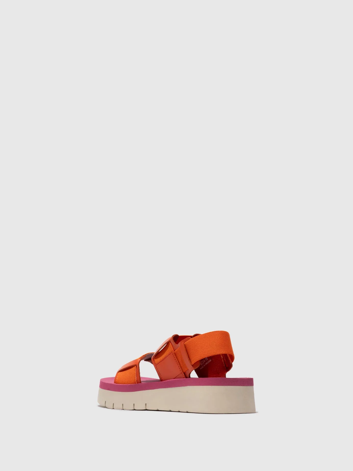 Sling-Back Sandals SORU277FLY SCARLET/ORANGE/LILAC