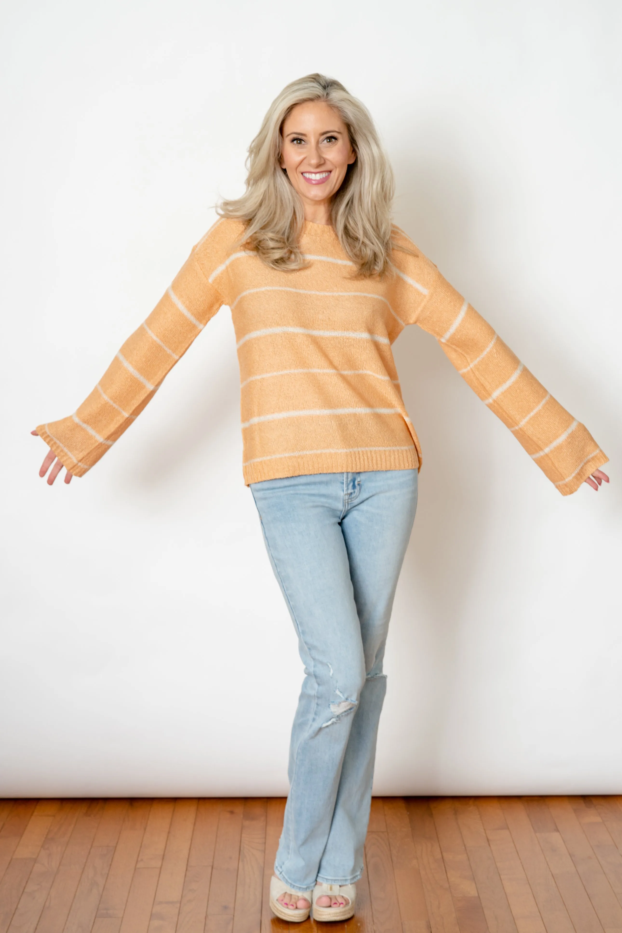 Summer Wishes Stripe Sweater