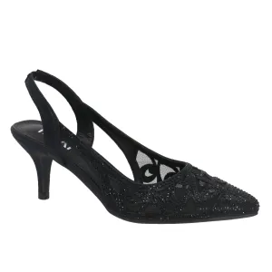 Taxi Women's Christy Kitten Heels- Black