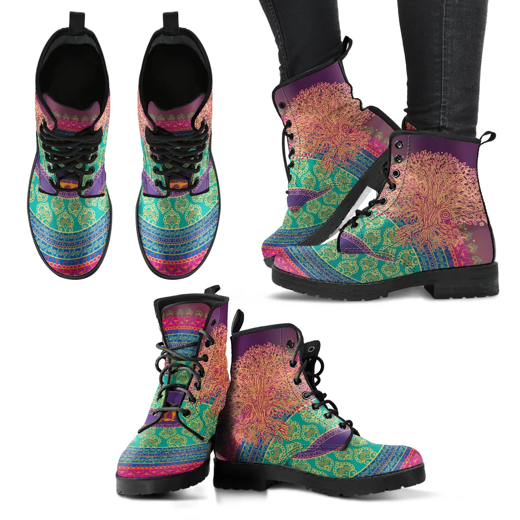 Tree of Life 5 Handcrafted Boots
