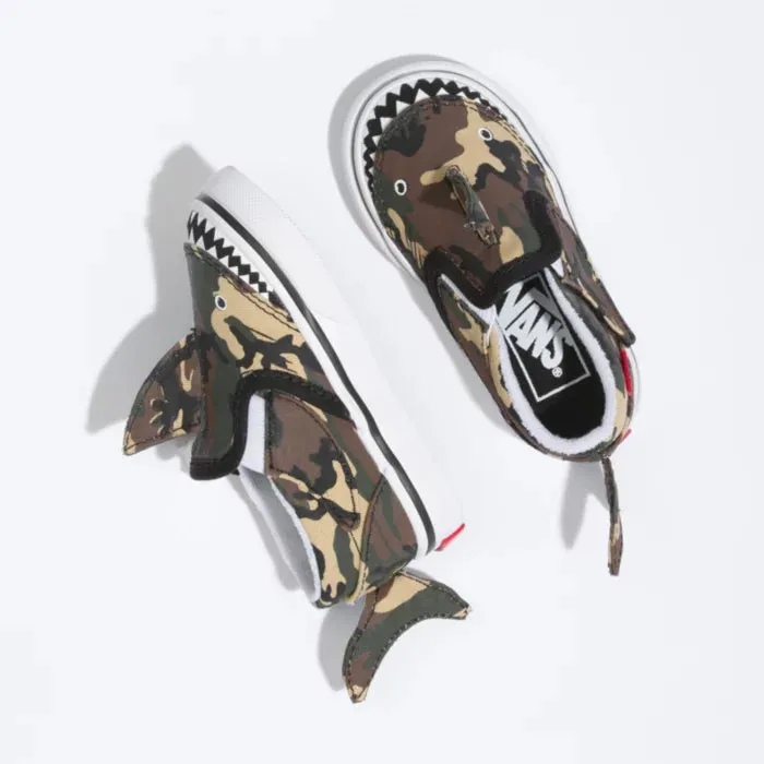 Vans Slip-On V Shark - Camo Shark
