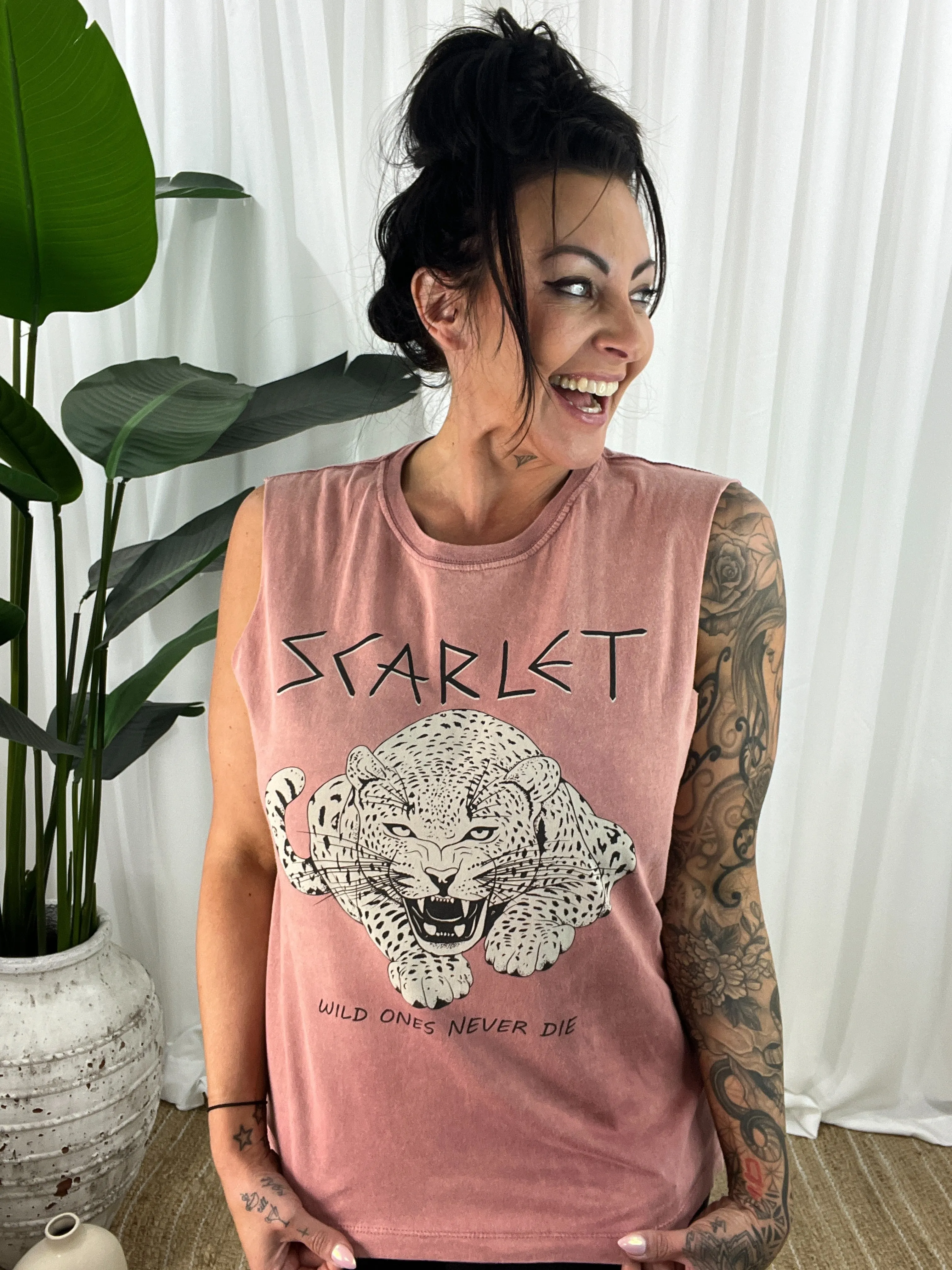 Wild Scarlet Tank