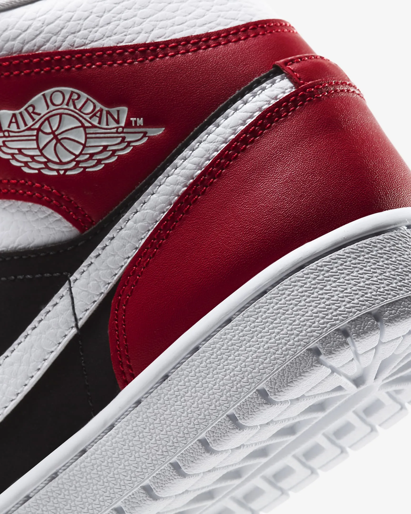 Women's Air Jordan 1 Mid "Gym Red Black" (BQ6472-601)