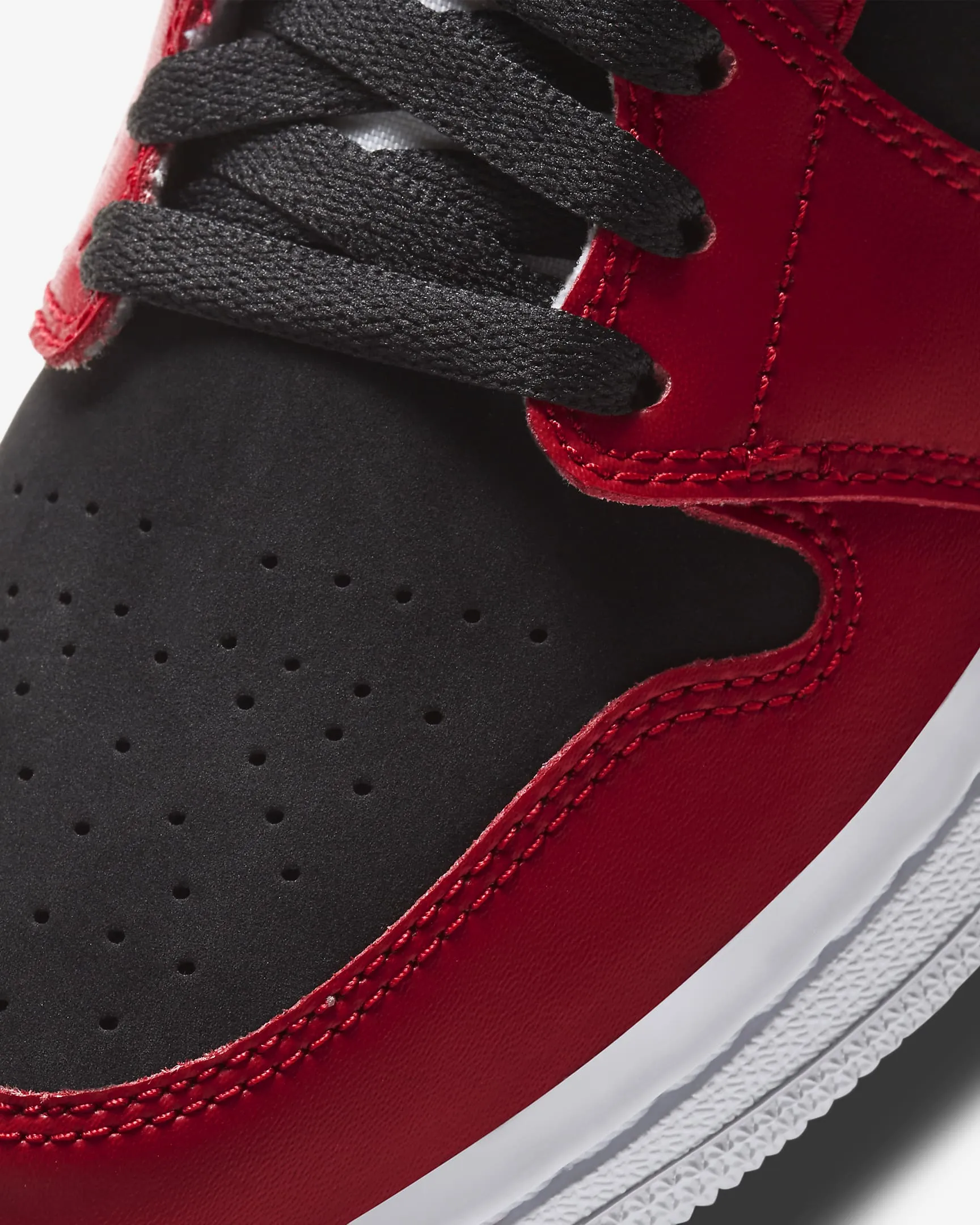 Women's Air Jordan 1 Mid "Gym Red Black" (BQ6472-601)