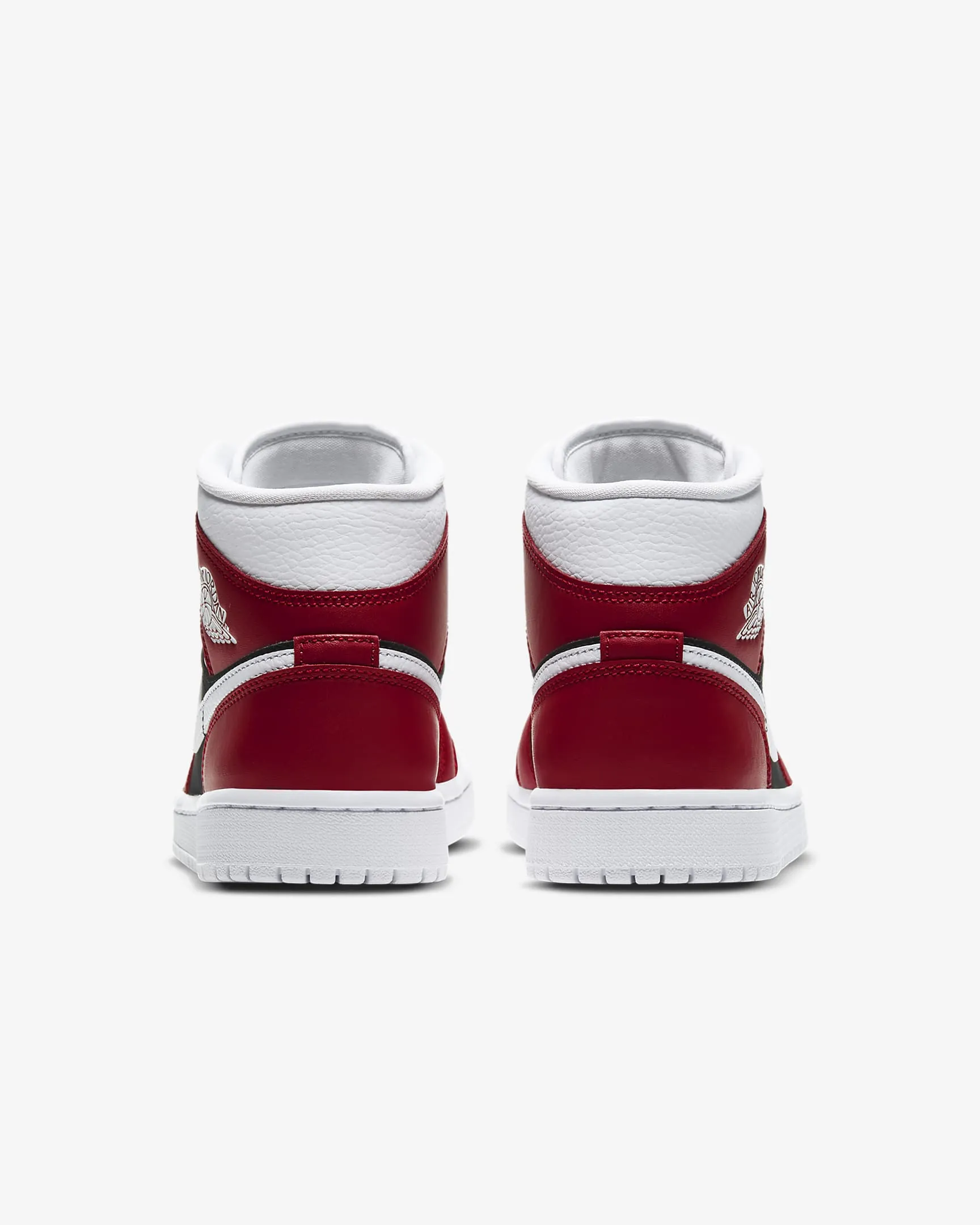 Women's Air Jordan 1 Mid "Gym Red Black" (BQ6472-601)